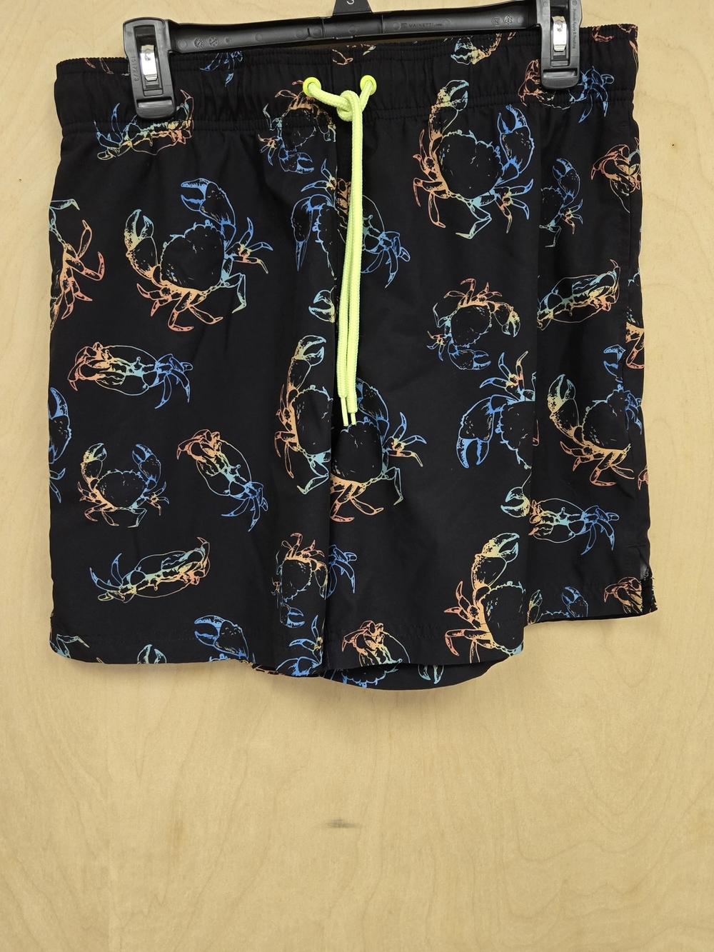 Men's Black Swim Trunks